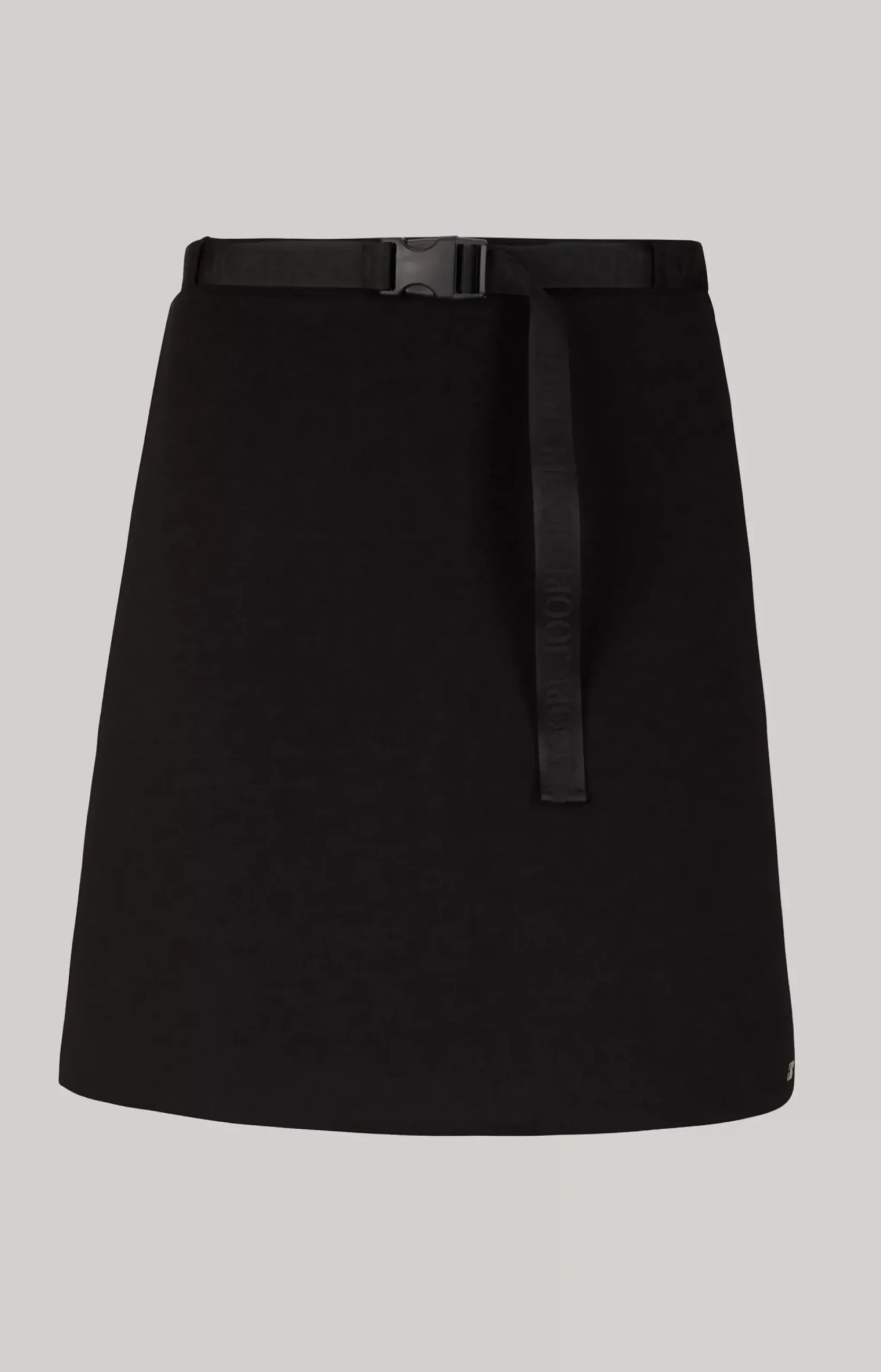 Scuba Mini Skirt in Black