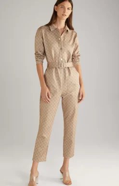 Scuba Overalls in Beige