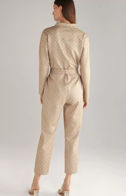 Scuba Overalls in Beige