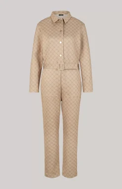 Scuba Overalls in Beige