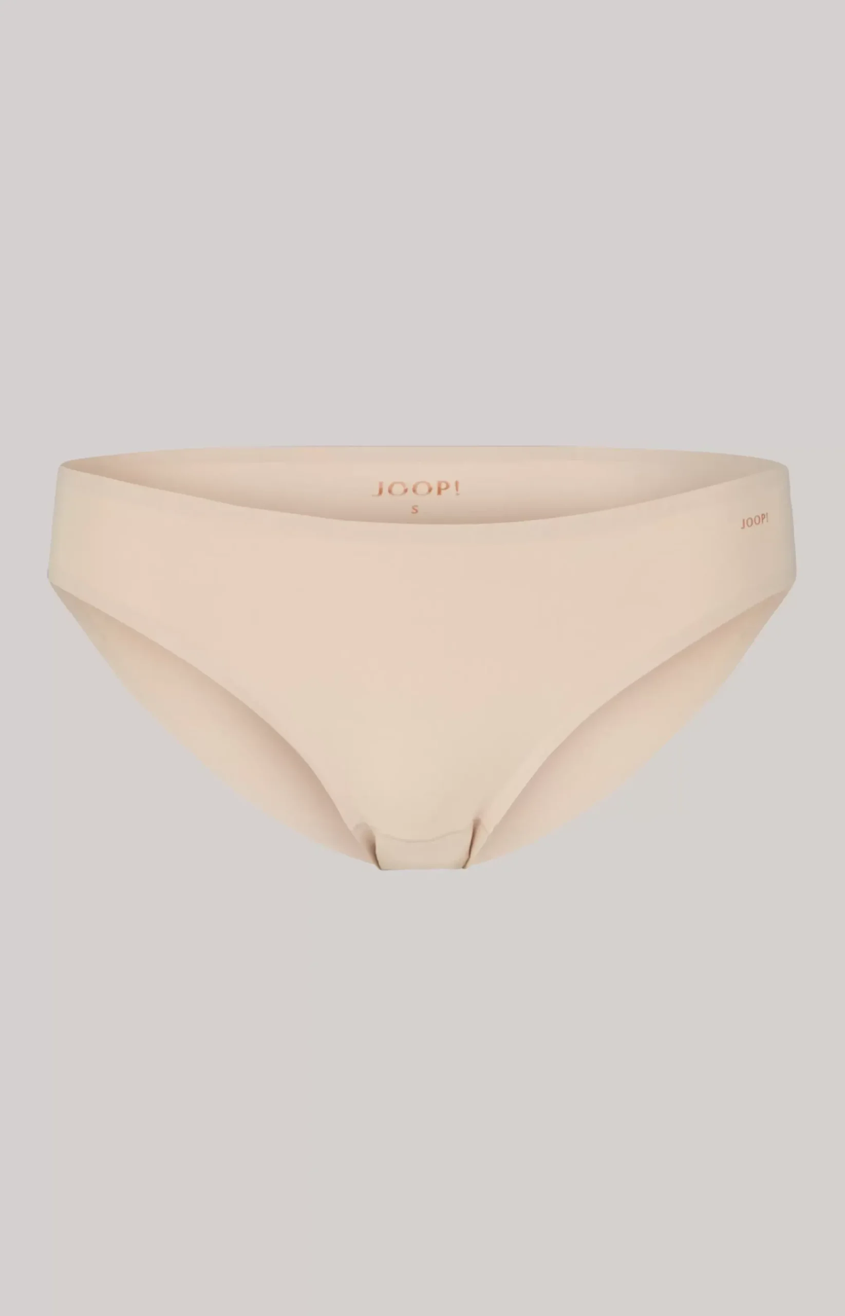 Seamless bikini briefs in nude