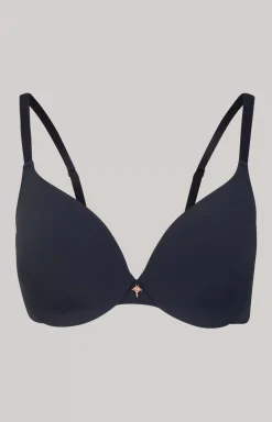Seamless cup bra in Dark Blue