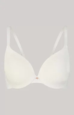 Seamless cup bra in Ecru