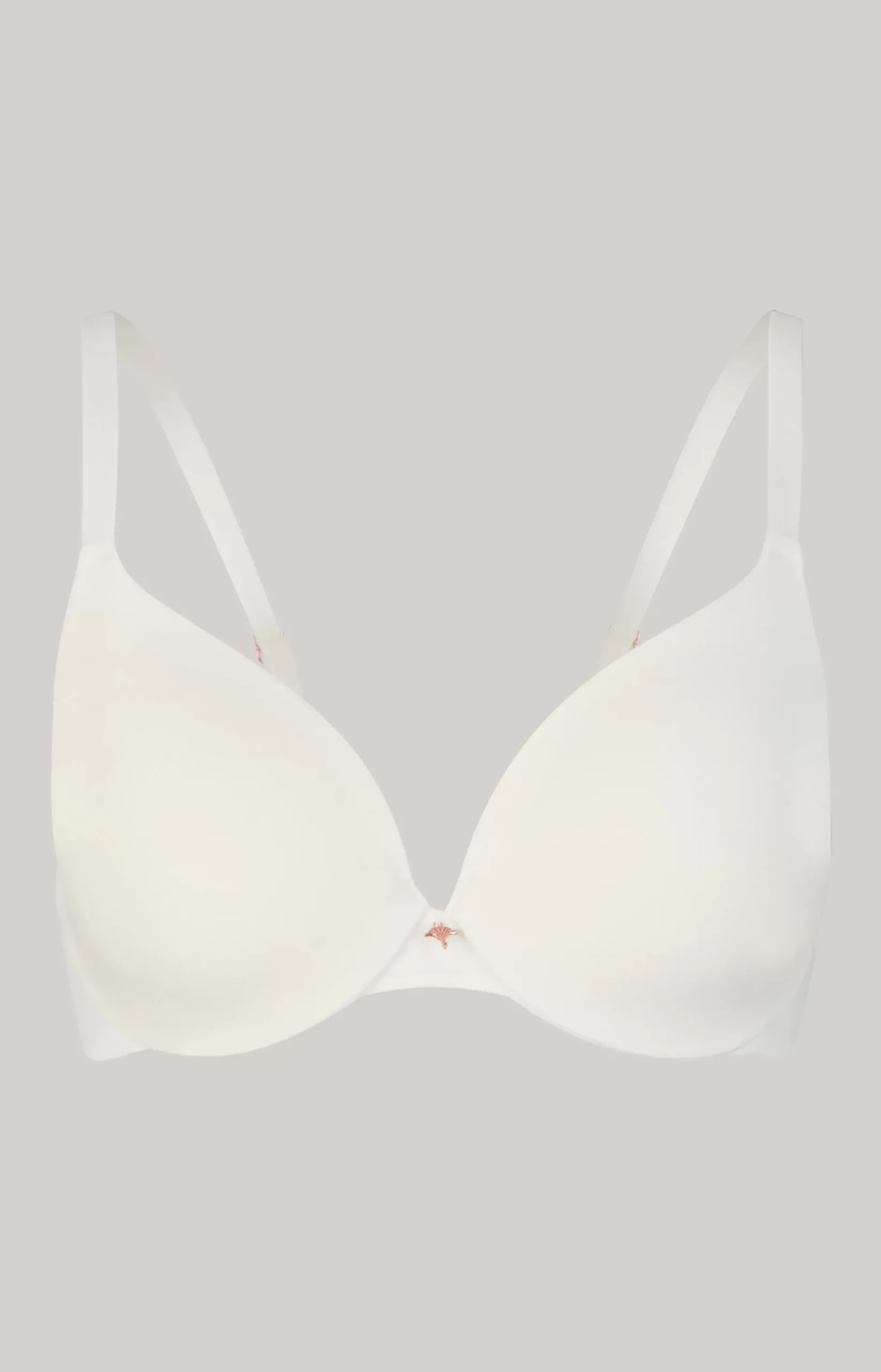 Seamless cup bra in Ecru