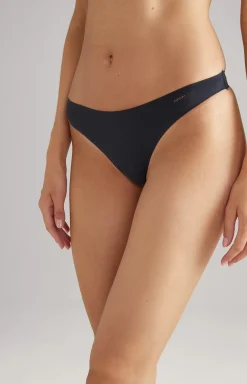 Seamless thong in Dark Blue