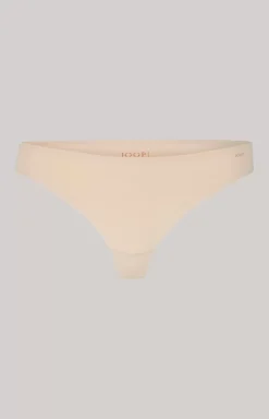 Seamless thong in Nude