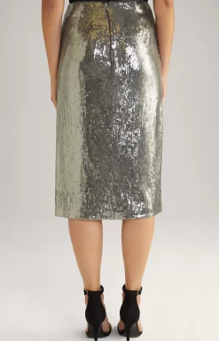 Sequined Skirt in Grey