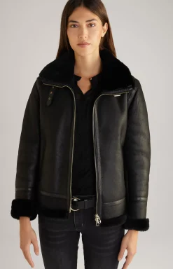 Shearling Jacket in Black