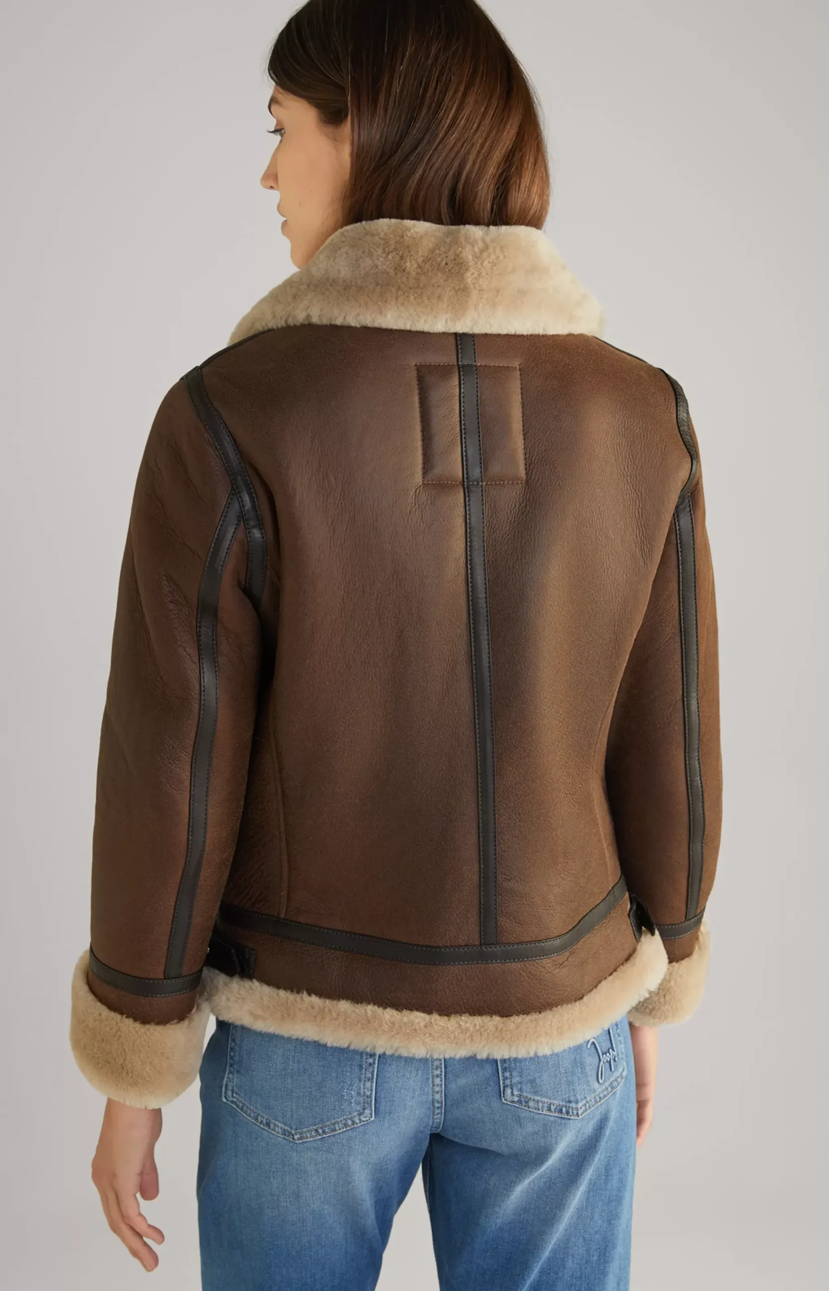 Shearling Jacket in Brown