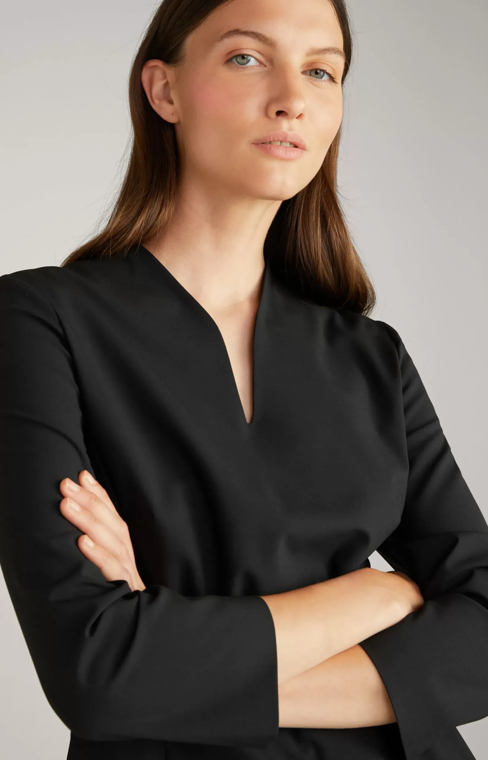 Shift Dress in Black