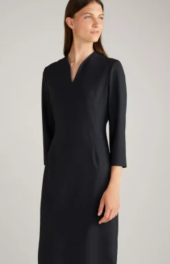 Shift Dress in Navy