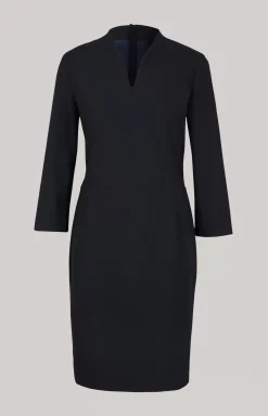 Shift Dress in Navy