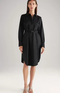 Shirt Dress in Black
