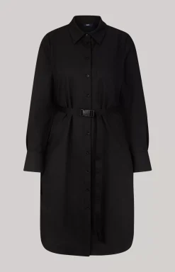 Shirt Dress in Black