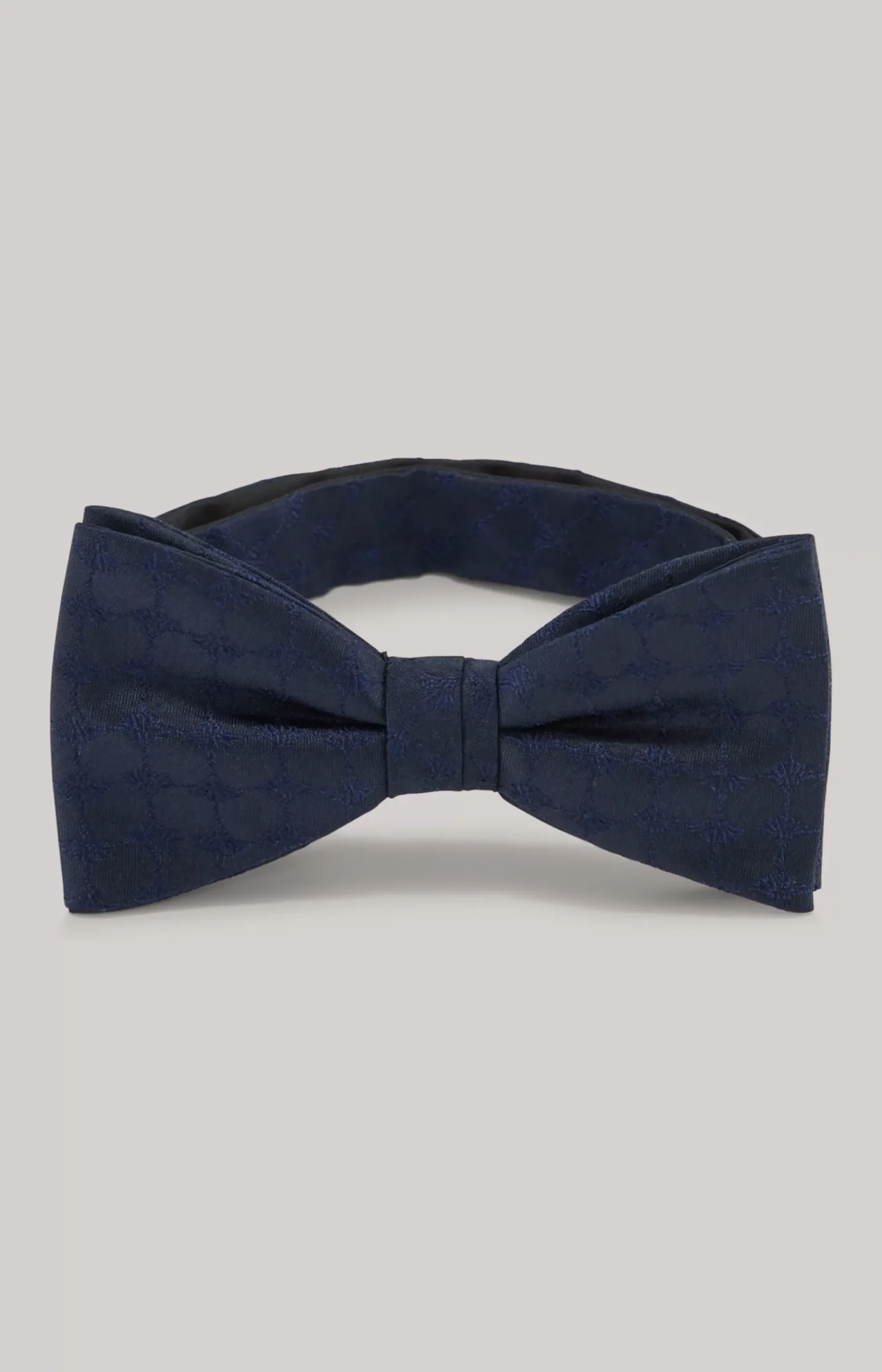 Silk Bow Tie in Dark Blue