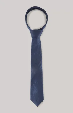 Silk Tie in Dark Blue