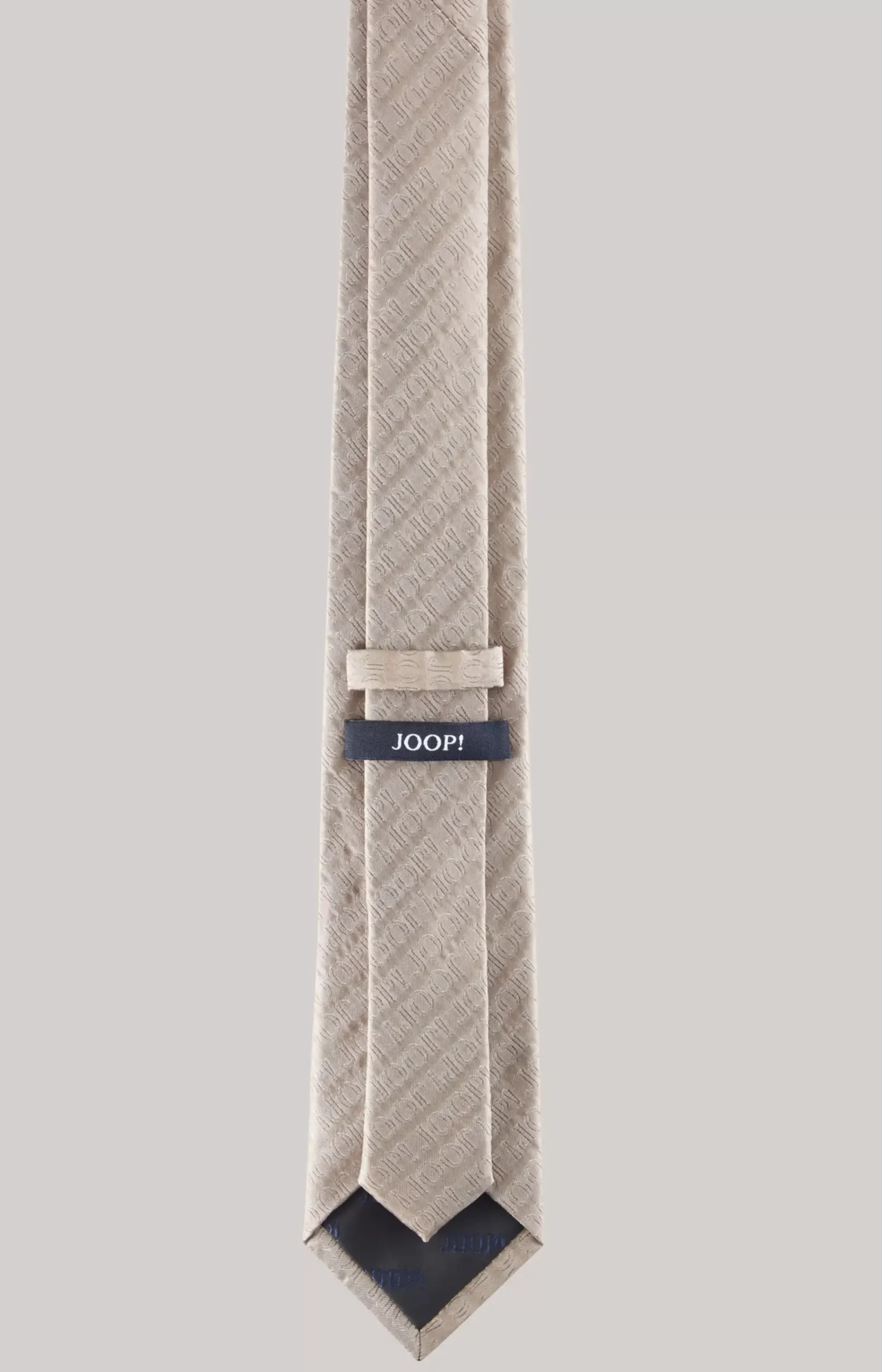 Silk Tie in Light Brown