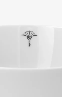 Single Cornflower Bowl 13 cm - Set of 2 in White