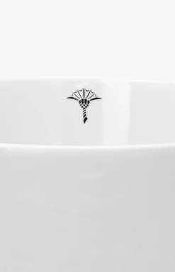 Single Cornflower Bowl 10 cm in White