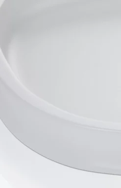 Small Crystal Line tray in white