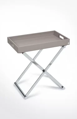 Small Homeline side table, grey-pink