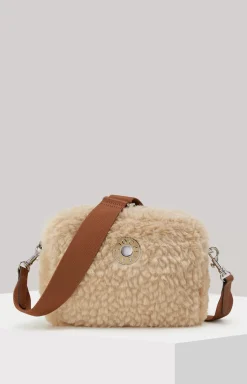 Soffice Cloe Shoulder Bag in Beige