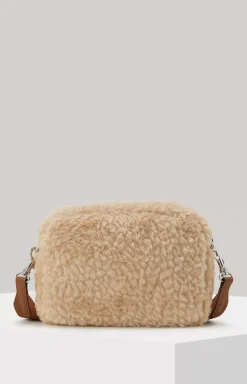 Soffice Cloe Shoulder Bag in Beige