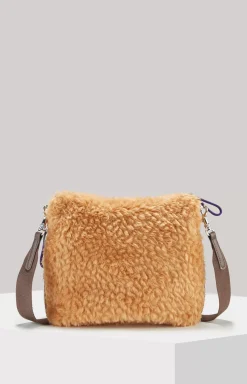 Soffice Letizia Shoulder Bag in Brown