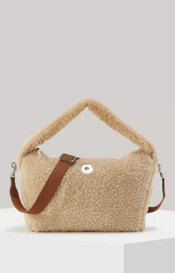 Soffice Vivianna Hobo Bag in Beige
