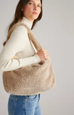 Soffice Vivianna Hobo Bag in Beige