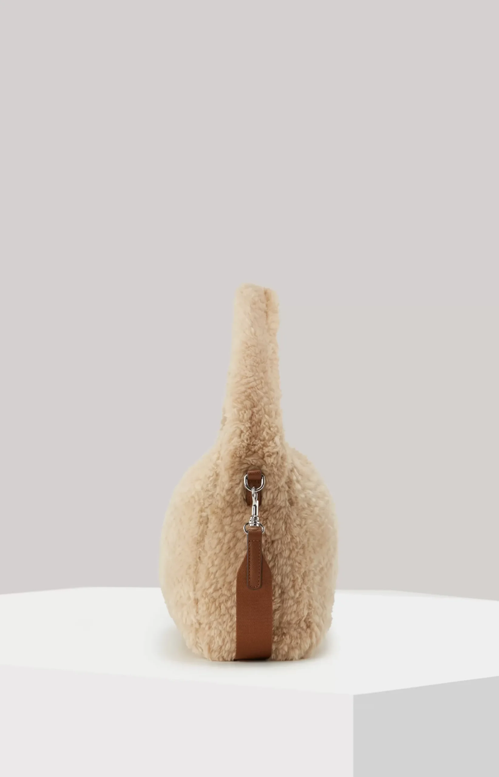 Soffice Vivianna Hobo Bag in Beige