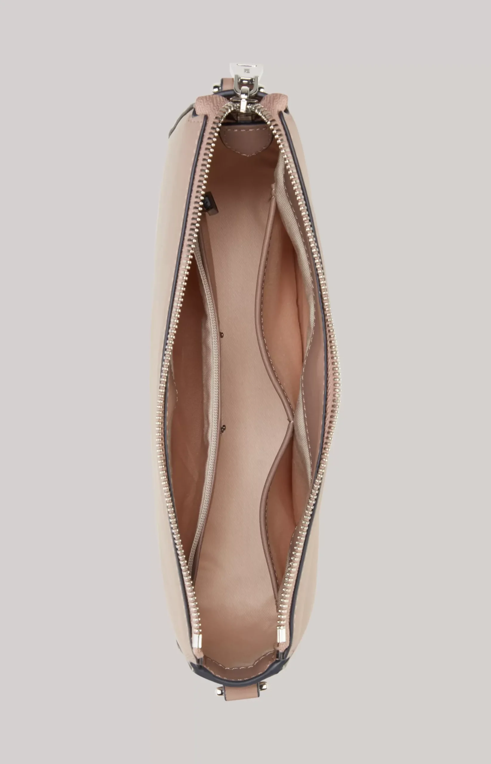 Sofisticato Jasmina Leather Shoulder Bag in Mauve