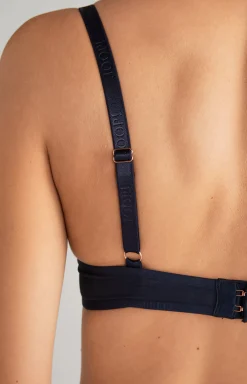 Soft Cup Bra in Midnight Blue