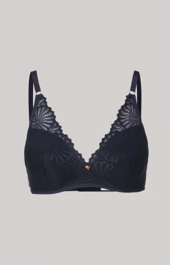 Soft Cup Bra in Midnight Blue
