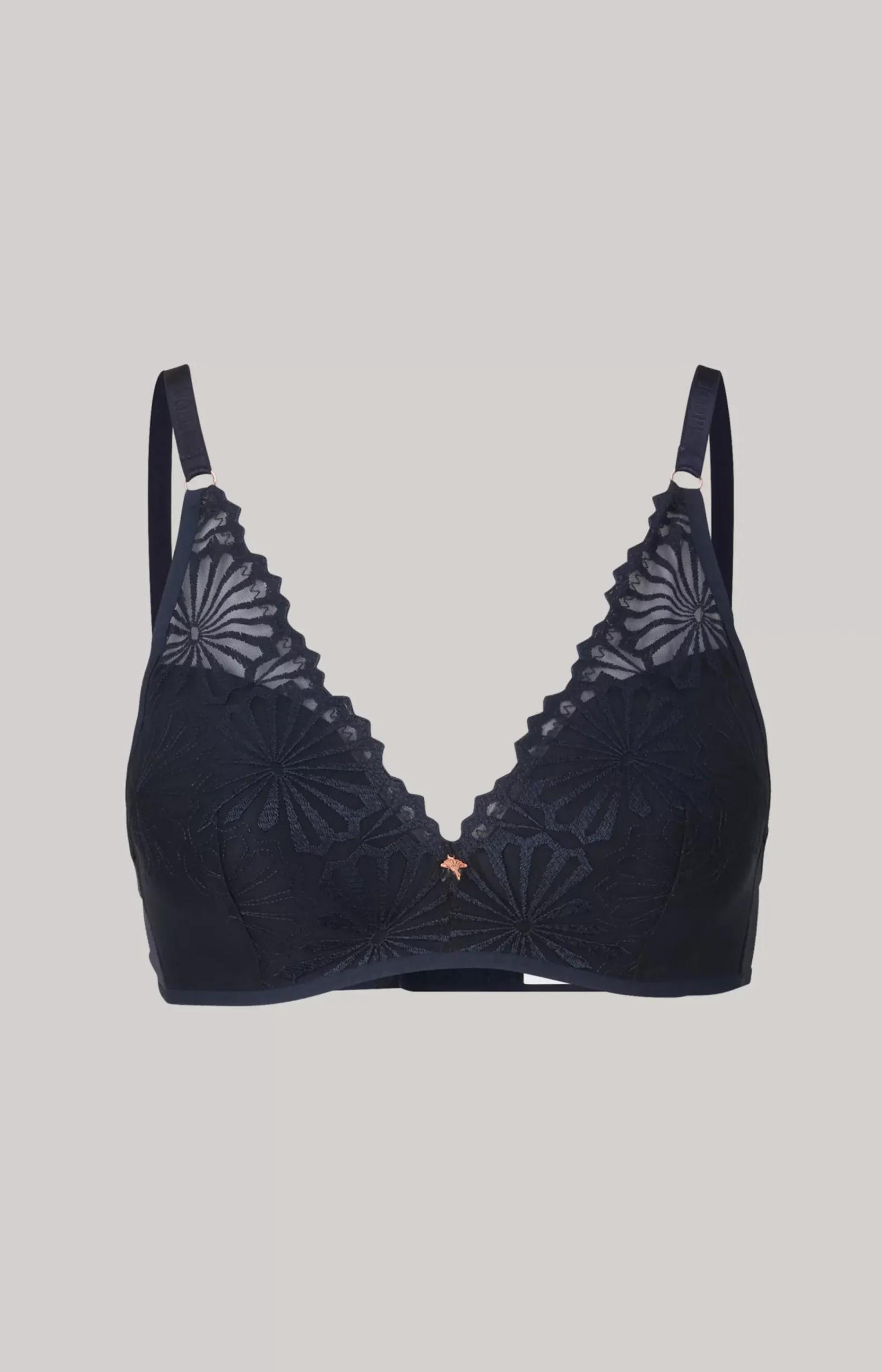 Soft Cup Bra in Midnight Blue