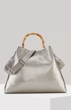 Splendere Saba Shopper in Silver