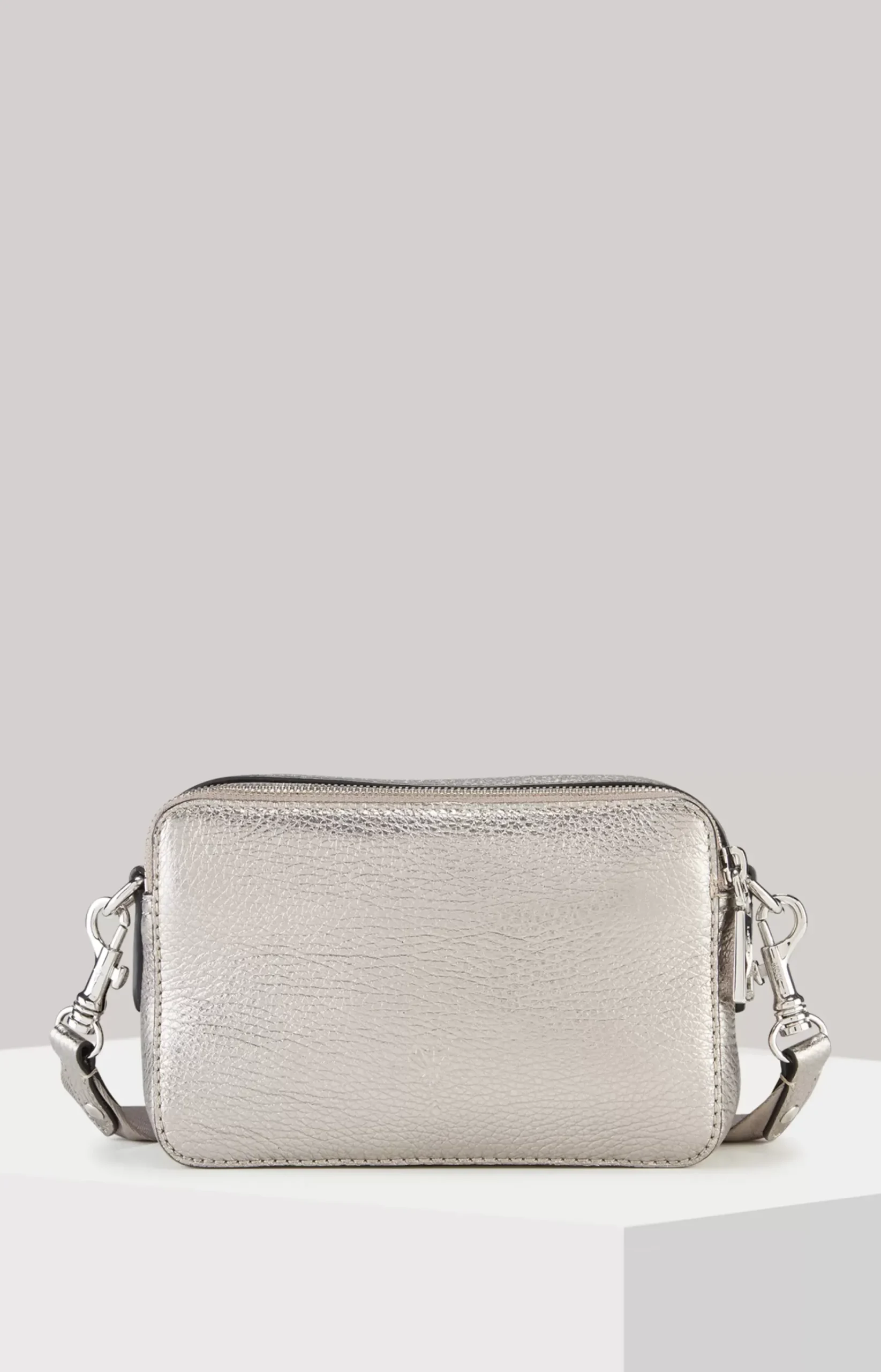 Splendere Susan Shoulder Bag in Silver