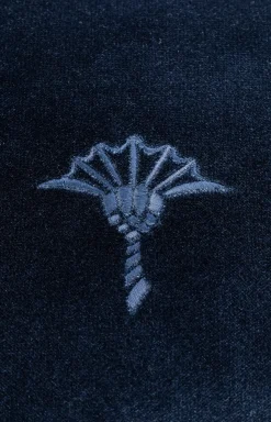 Stage cushion cover in navy