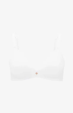 Strong Sensation seamless bra in White