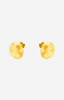 Stud Earrings in Gold