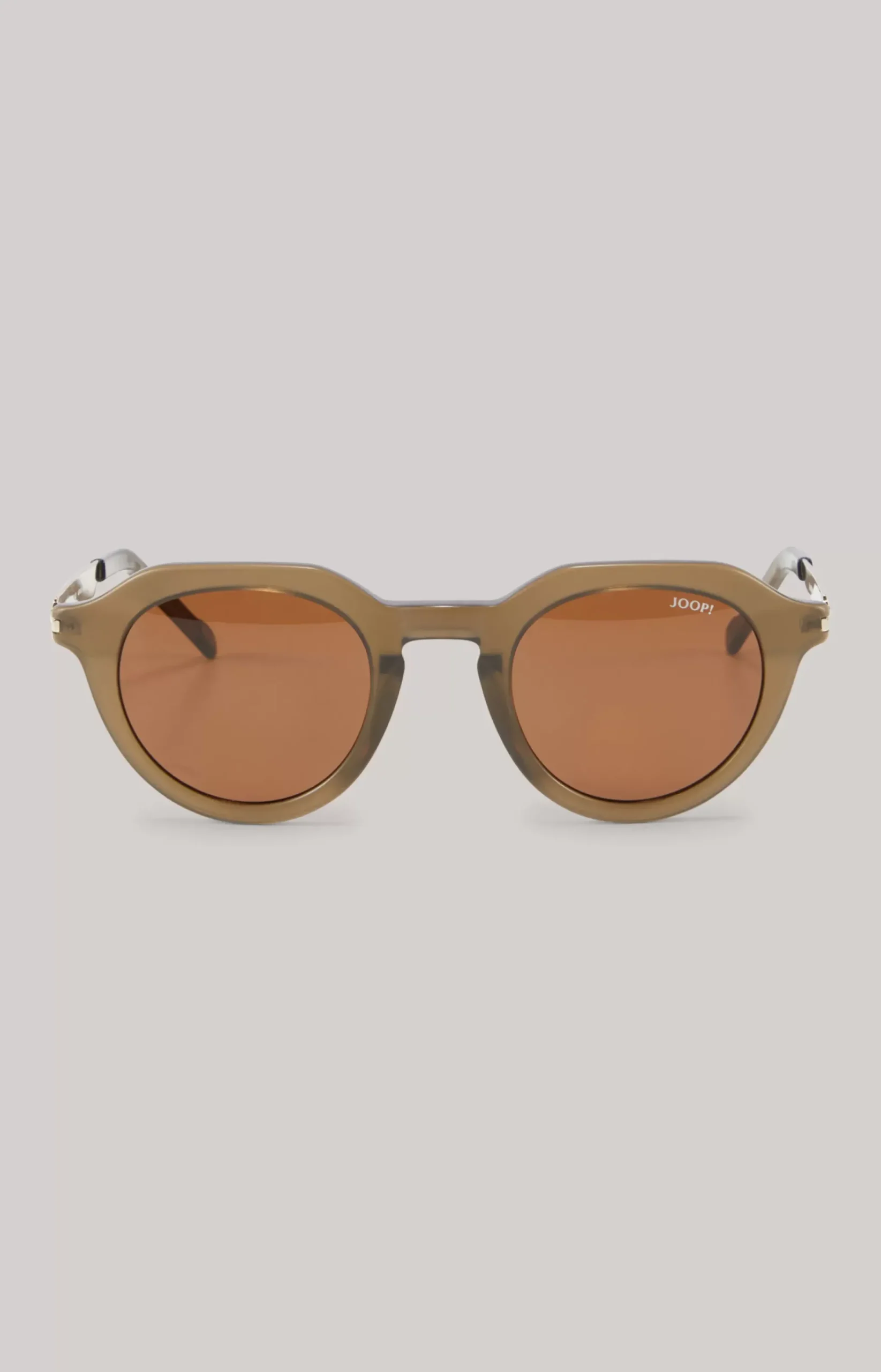 Sunglasses in Olive/Brown