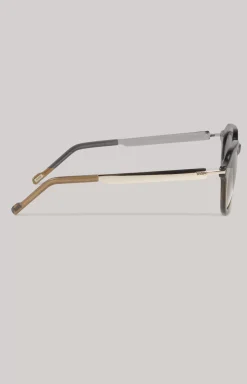 Sunglasses in Olive/Brown