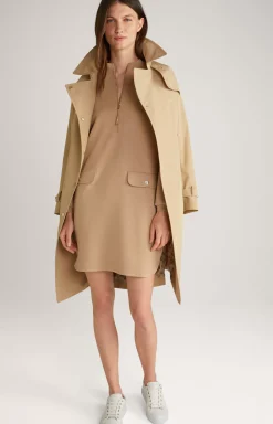 Sweatshirt Dress in Beige