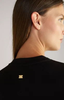 Sweatshirt Dress in Black