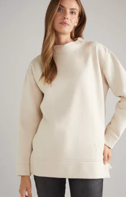 Sweatshirt in Beige
