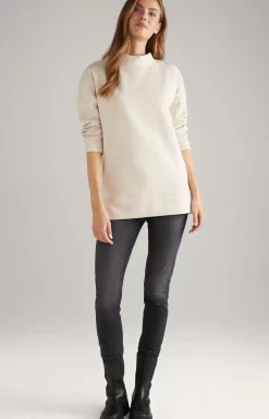 Sweatshirt in Beige