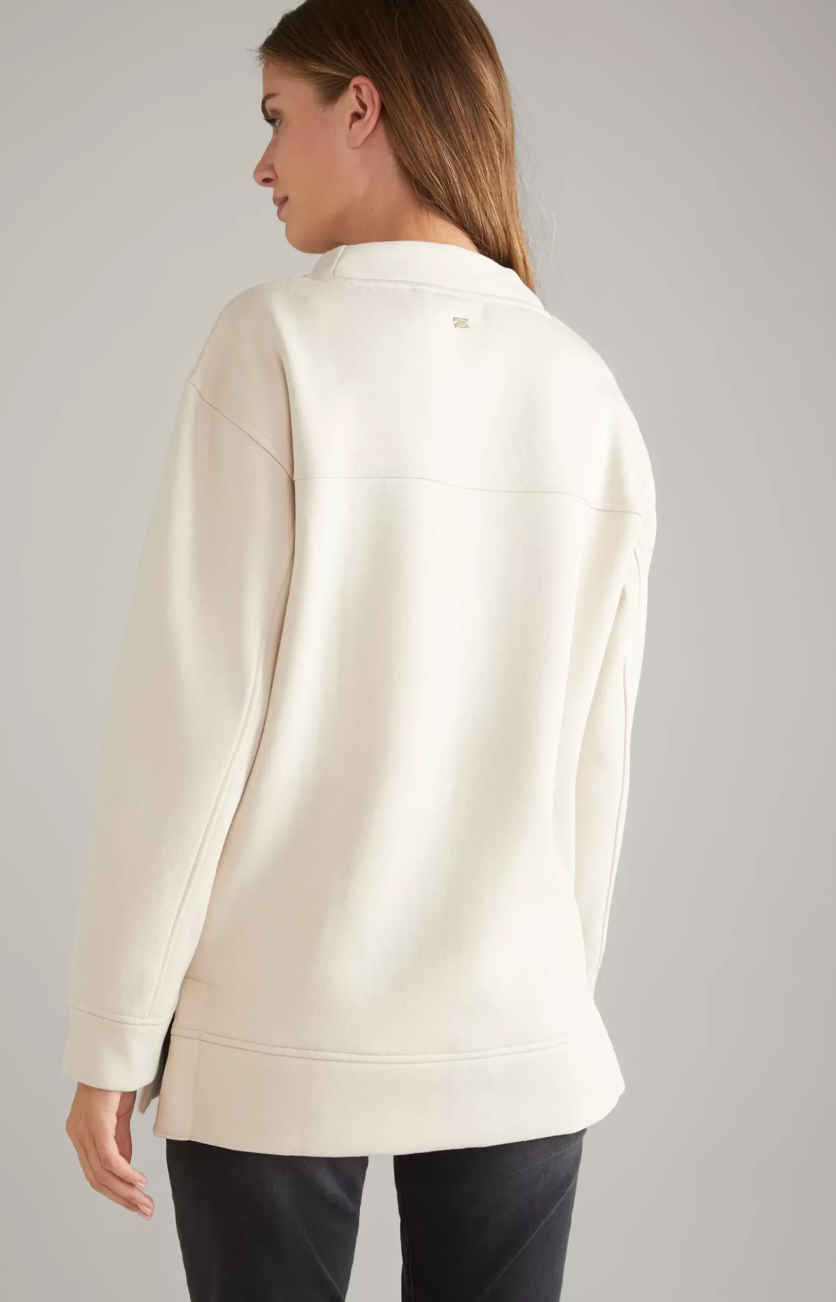 Sweatshirt in Beige