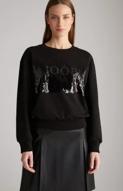 Sweatshirt in Black