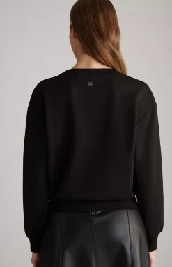 Sweatshirt in Black