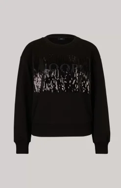 Sweatshirt in Black